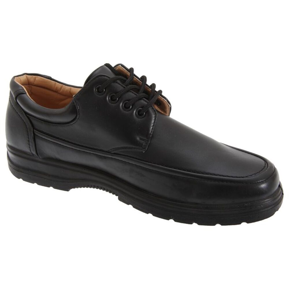 Smart Uns Mens Apron 4 Eye Lace up Tie Formal Smart Work Shoes /Workwear 7-13 /